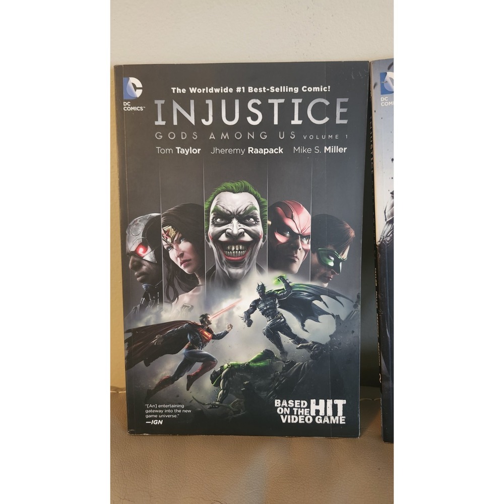 DC Comics Injustice Comic Vol 1 & 2 Paperback - Picture 2 of 13